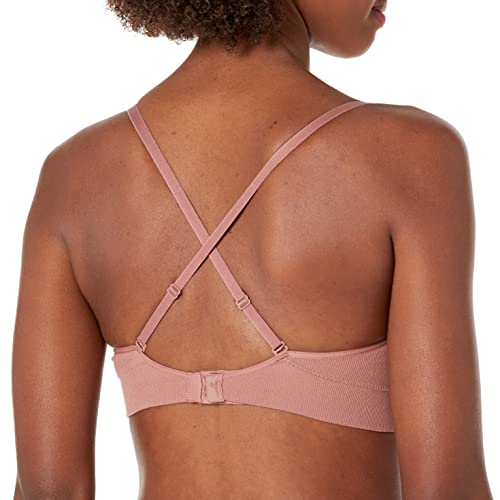 Image of Maidenform Women's M Rib Seamless Bralette, Soft Wireless Pullover Bra, Convertible Straps