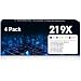 Produktbild 219X 219A MFP 3302FDWG Toner Kompatibel für HP 219X 219A W2190X für HP Color LaserJet Pro MFP 3302FDWG 3302SDWG 3302FDNG 3302FDW 3302FDN 3202DW 3202DN (4er-Pack, Schwarz Cyan Gelb Magenta)