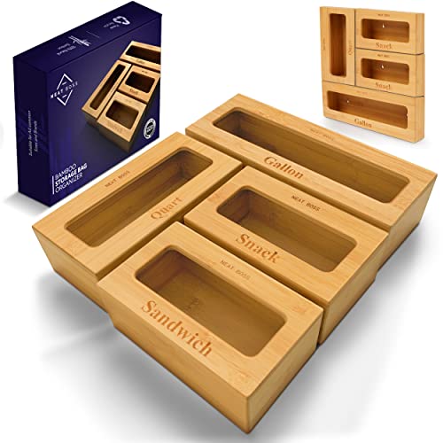 Best Wooden Ziploc Bag Organizer A MustHave For Every Home