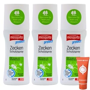 mosquito protect Zecken-Schutzspray 3x 100 ml