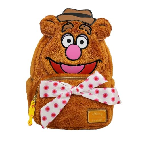 Loungefly Disney Mini Backpack Muppets Fozzie Bear Cosplay Shoulder Bag