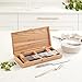 Wüsthof 10-Piece Stainless Steak and Carving Knife Set, Olivewood