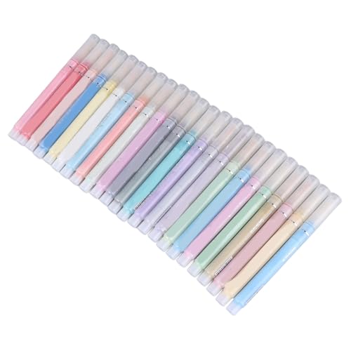 Haofy Marcadores Acrílicos 24 Colores Vibrantes Tinta Resistente Al Agua y a la Decoloración de Larga Duración para Múltiples Superficies - Rotuladores de Pintura Acabado Suave y Brillante para