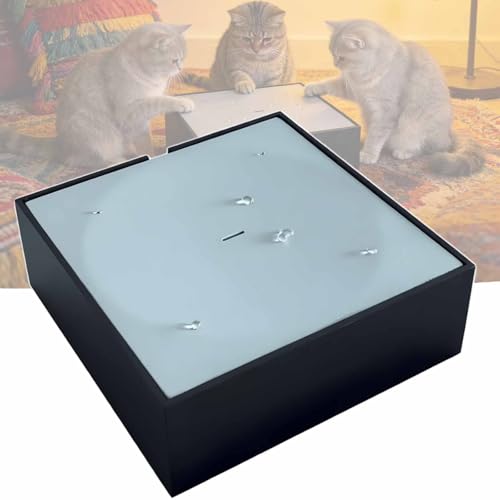 Fuente de agua eléctrica para gatos con filtro y capacidad 600ml miniatura 1