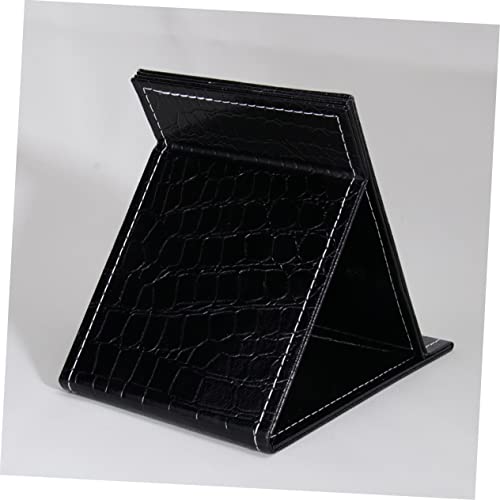 Ipetboom espejo plegable para maquillaje con luz miniatura 2