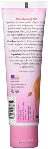 Spry Natural Kids Xylitol Tooth Gel, Bubble Gum 2 Fl Oz (Pack of 3) image 4