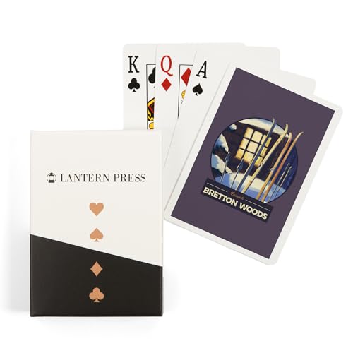Lantern Press Bretton Woods, cartas póker 52 un