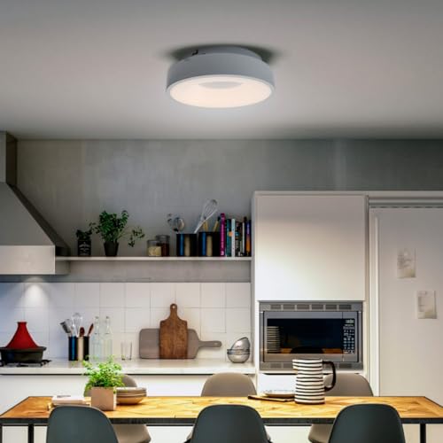 Lampe de Plafond Ronde Alpinaluz pour Illuminer le Salon et la Cuisine