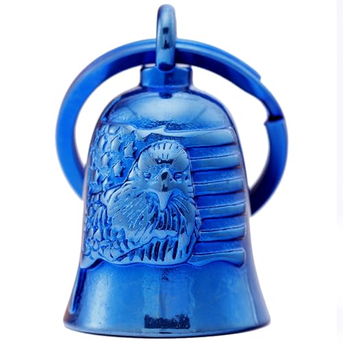Image of Motorcycle for Bells - Motorcycle Angel Bell for Men Women,Bell Biker Accessory,Guard Riding Safety (Black)