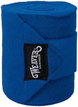 Weaver Leather Polo Leg Wraps, Blue, 4-Pack