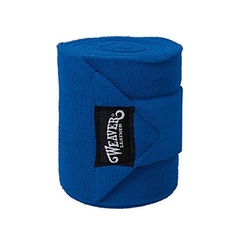 Weaver Leather Polo Leg Wraps, Blue, 4-Pack