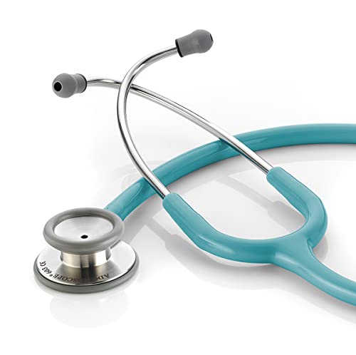 Stéthoscope de cardiologie ADC Adscope 603 couleur turquoise, haute précision acoustique