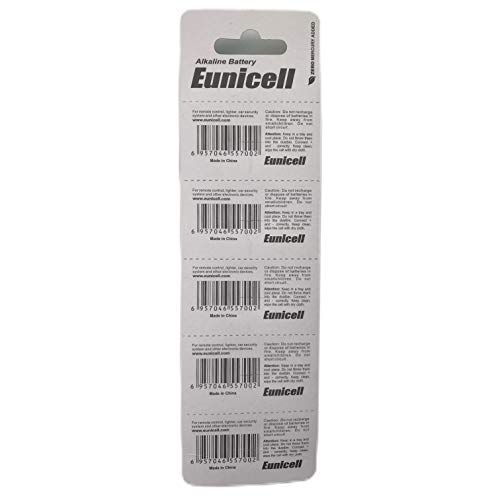 5 Eunicell 27A / L828 / A27 12V Alkaline Battery Long Shelf Life 0% Mercury (Expire Date Marked) #TOP3