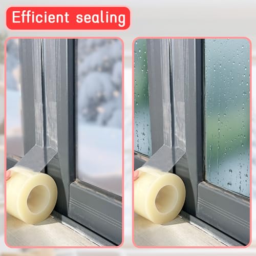 Image of Window Sealing Tape, Window AC Insulation Tape,No Residue,3 Inch x 65 FT