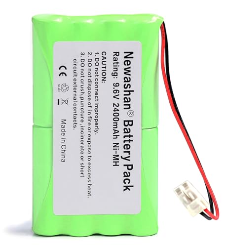 NEWASHAN Batterie pour Somfy 2400720 5008956 5071688 9001001 Moteur Freevia Axovia Evolvia Passeo GDK SGA SGS de Portail Porte de Garage M3 HR15/51...