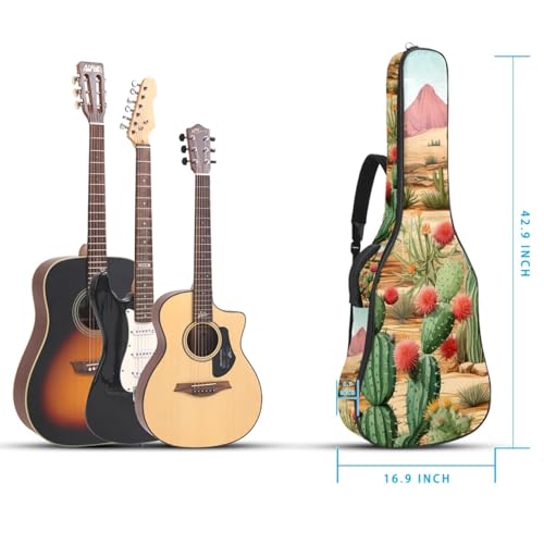 JRHEJTHH Housse pour guitare acoustique imperméable et pliable avec bandoulière réglable pour guitare acoustique de 101,6 cm, 104,4 cm, 106,7 cm d’épaisseur, rembourrage animal – Ours, Multicolore., - Les Beatles, Paul McCartney, John Lennon, RIngo Starr, George Harrison JRHEJTHH Housse pour guitare acoustique imperméable et pliable avec bandoulière réglable pour guitare acoustique de 101,6 cm, 104,4 cm, 106,7 cm d'épaisseur, rembourrage animal – Ours, Multicolore., – Image 6