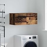 Matériau: Bois d'ingénierie Générique Meuble Mural Bois Ancien 80 x 36.5 x 35 cm Bois d\'ingénierie,Meubles,Armoires & Meubles de Rangement,Casiers & armoires de Rangement,Marron,14.37 KG,879558