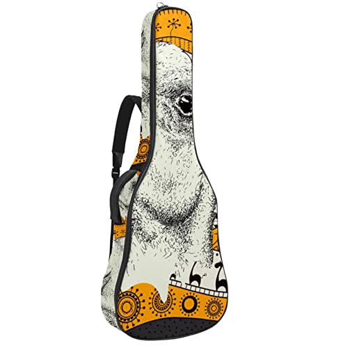 Housse de transport étanche pour guitare avec bandoulière réglable Motif girafe, Multicolore 01., 42.9×16.9×4.7 in… - Les Beatles, Paul McCartney, John Lennon, RIngo Starr, George Harrison Housse de transport étanche pour guitare avec bandoulière réglable Motif girafe, Multicolore 01., 42.9x16.9x4.7 in…