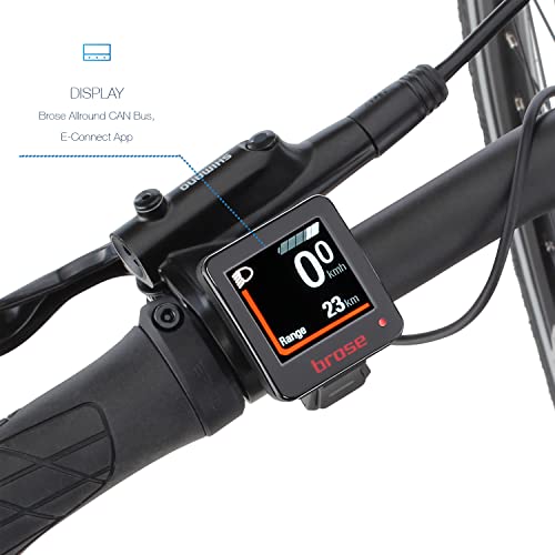 Fischer CITA 6.0i Elektrische fiets voor dames en heren, RH 44 cm, middenmotor 50 Nm, 36 V accu in frame, platinagrijs… - Afbeelding 7