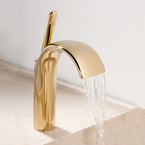 Robinet cascade de salle de bain 1 trou G1/2