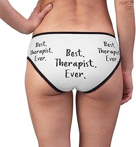 Best Therapist Ever Panties, Best Therapist Ever Underwear, Briefs, Cotton Briefs, Funny Underwear, Panties For Women