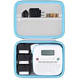 co2CREA Hard Travel Case Replacement for Brother P-Touch PT-N20 / PT-N25BT / PT-N25BTV3 Personal Desktop Label Maker