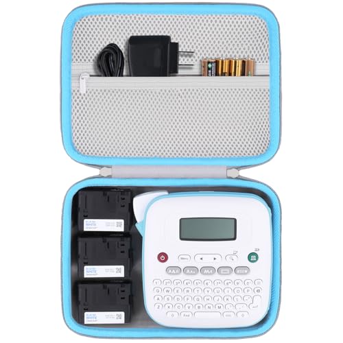 co2CREA Hard Travel Case Replacement for Brother P-Touch PT-N20 / PT-N25BT / PT-N25BTV3 Personal Desktop Label Maker