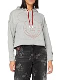 Desigual Damen Sweat_mickey Sweatshirt, Grau, XL EU