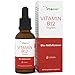 Produktbild Vitamin B12 Tropfen - 50 ml - Hochdosiert mit 500 µg je Tropfen - Beide Aktivformen (Methyl- & Adenosylcobalamin) - Ohne Alkohol - Vegan