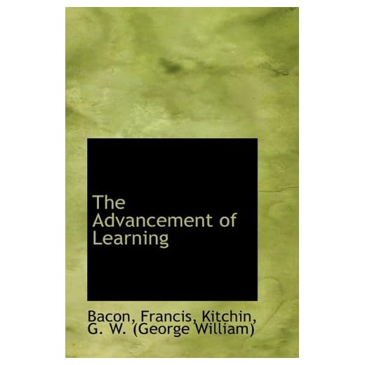 Advancement of Learning