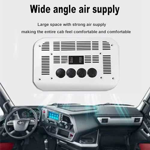 ZIXIAOS 12v/24v Rv Air Conditioner, 12v/24v Dc Air Conditioner Unit Truck,Car Electric Rv Roof Air Conditioner, 12v /24c Electric Rv Truck Camper Air Conditioner, Which is Light and Portable,12V