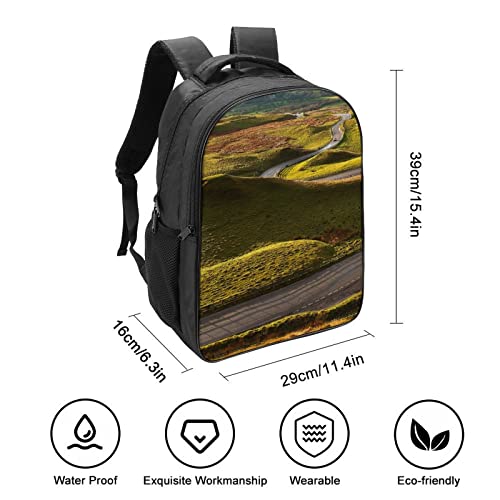 Mochila genial de moda para adolescentes con amplio compartimento moderno 2