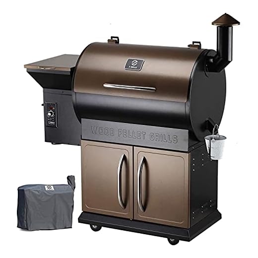 Z GRILLS ZPG-700D Wood Pellet Grill Smoker for Outdoor Cooking with Cover, 2021 Upgrade, 8-in-1 & Pid Controller