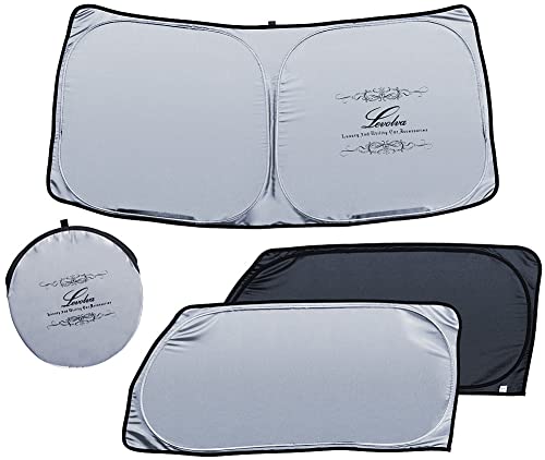 Levolva (レヴォルヴァ) 凄技シェード - LA900S LA910S タフト TAFT 専用サンシェード カーシェード 車中泊グッズ ダイハツ アクセサリー パーツ 【断熱 保温 UVカット】