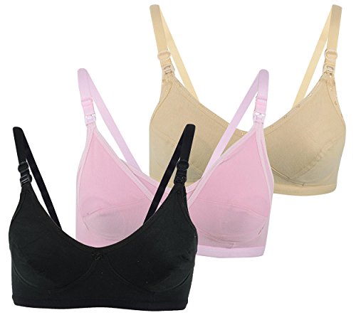 Image of Fabme Women's Nursing Bra (Pack of 3)