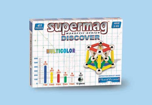 Supermag Magnetic Genius Multicolor 26 Pezzi