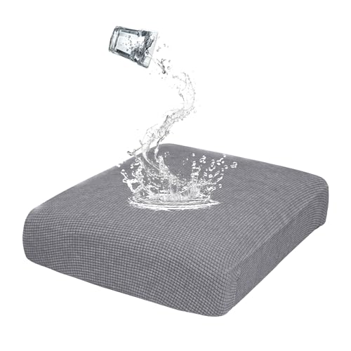 BXFUL Housses de Coussin de Siège de Canapé Imperméable Extensible, Jacquard Housse Coussin Canapé Antidérapante Housse Assise Canapé élastique Housse...
