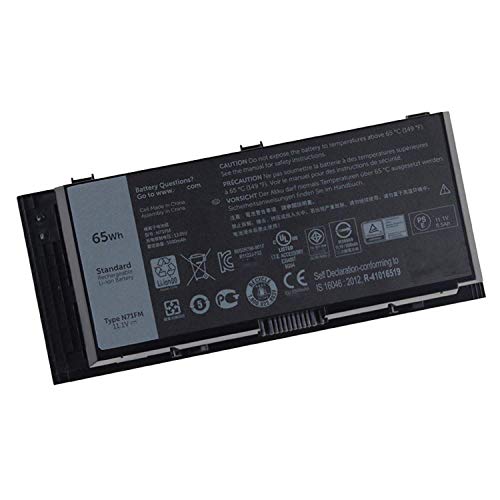 Batterie Dell Precision M4600 M4800 résout les coupures de PC portable FV993 65Wh