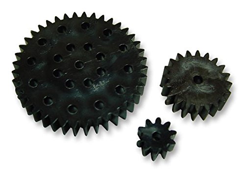 Hq Tec Zahnrad-Set Schwarz Kunststoff