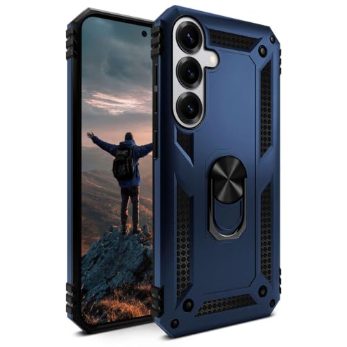 Coque Samsung S25 FE antichoc ONEFLOW protection caméra bleu mat