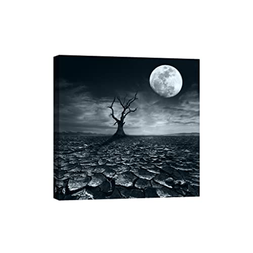 Tableau sur toile Univers DCC033-1 phosphorescent 80x80cm