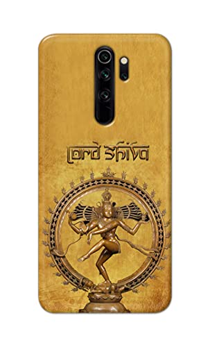 Image of PRINTFIDAA Lord Shiva As Nataraj Printed Designer Hard Case for Redmi Note 8 Pro Back Cover -(e) RPM1004
