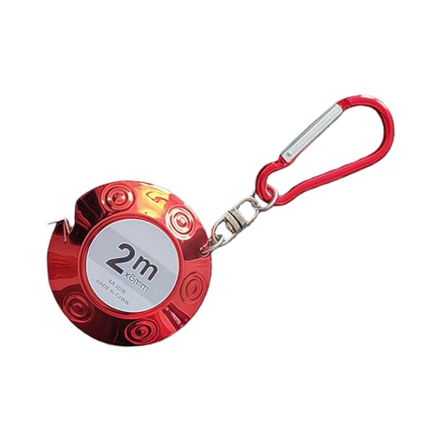 Cinta Métrica Retráctil Miniatura de 2M con Llaver
