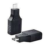 eBoot OTG Adapter USB 2.0 Micro Male to Female Converter for Android Mobile Phones and Smart Tablets, 2 Pack