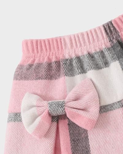 Image of Toddler Girl Clothes Outfit Shirt Top Plaid Mini Skirt Outfits Set Little Girl Dresses Kids Clothes for Girls 18M-8T