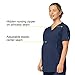 WonderWink W123 Women’s Maternity Scrub Top — Navy, Small