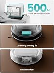 Lefant M210 Pro Aspirateur robotique, Performance de nettoyage forte, Conception à faible profil, Recharge automatique, Options de contrôle multiples, Nettoyage chronométré, Idéal pour les propriétaires d'animaux & Surfaces dures, blanc