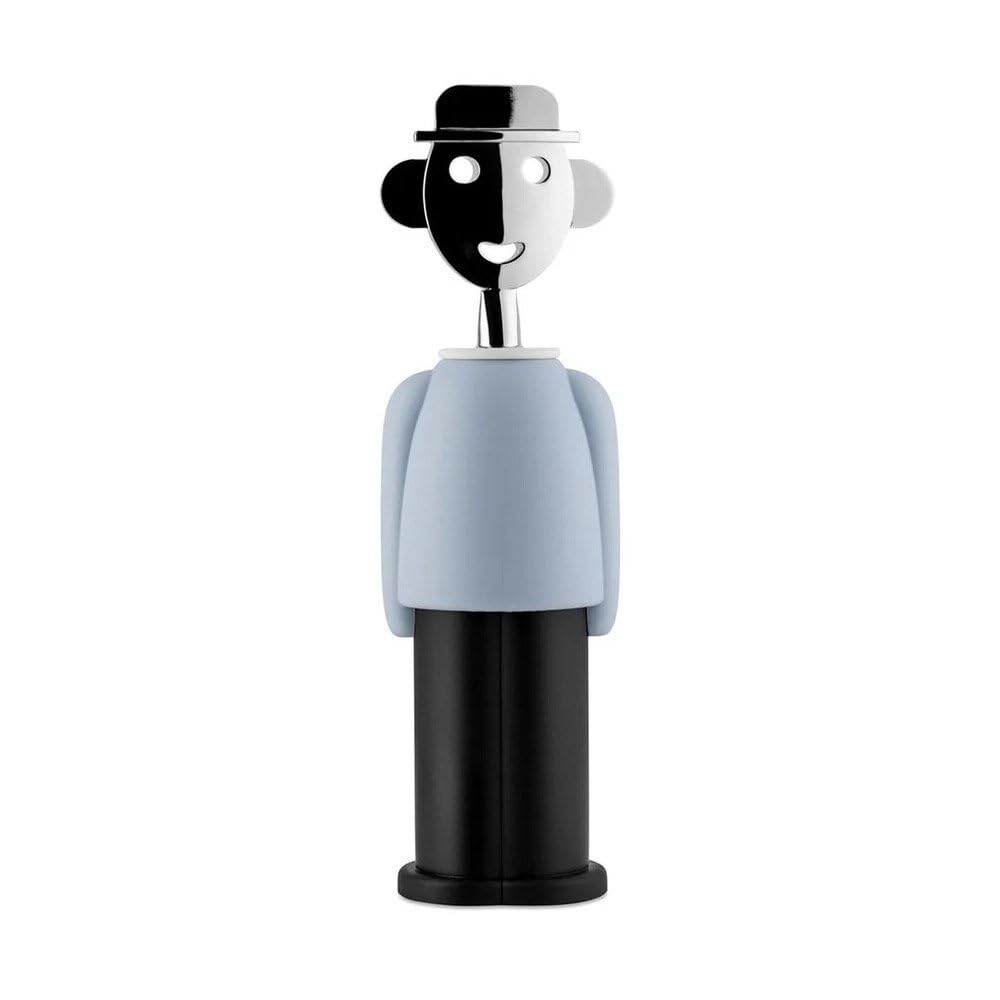 Tire-bouchon Alessi Alessandro M. - AM23 PB - Bleu clair - par Alessandro Mendini