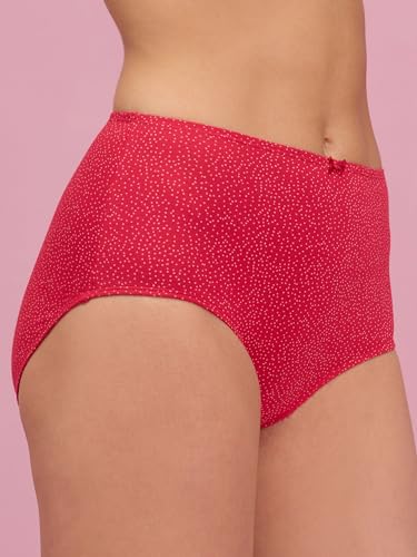 Image of NYKD (NYP104 Assorted Breathable Cotton Panty Set for Women (Pack of 3) | High Rise & Full Coverage Brief with Anti Odor Properties | Super Soft & Concealed Elastic for All Day Comfort