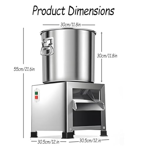 Trituradora Comercial Vegetales Eléctrica 1800w 3500rpm miniatura 7